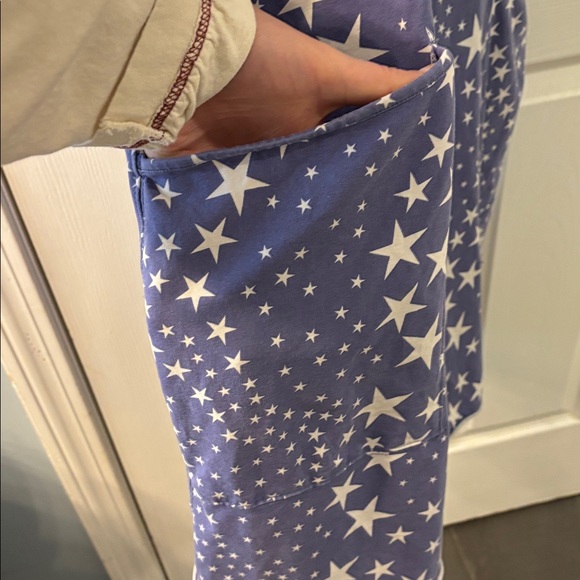 FP Movement Hot Shot Printed Romper in Indigo Stars, size M - Picture 12 of 12